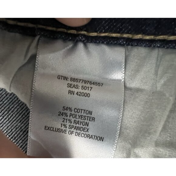 Adam Levine Skinny DENIM Jeans 17 Distressed Embroidered Lips Heart You Wish - Picture 10 of 16